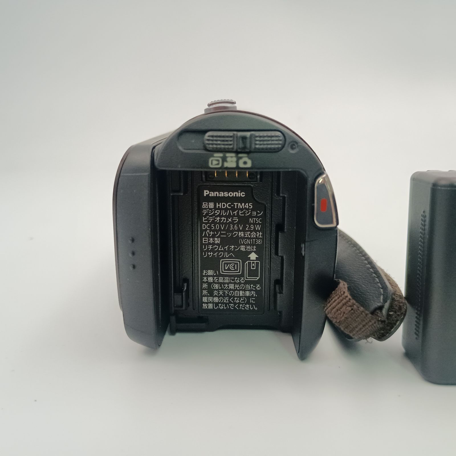 カメラ PANASONIC HDC-TM45 FULL HD VIDEO CAMERA BROWN 茶色 デジタル