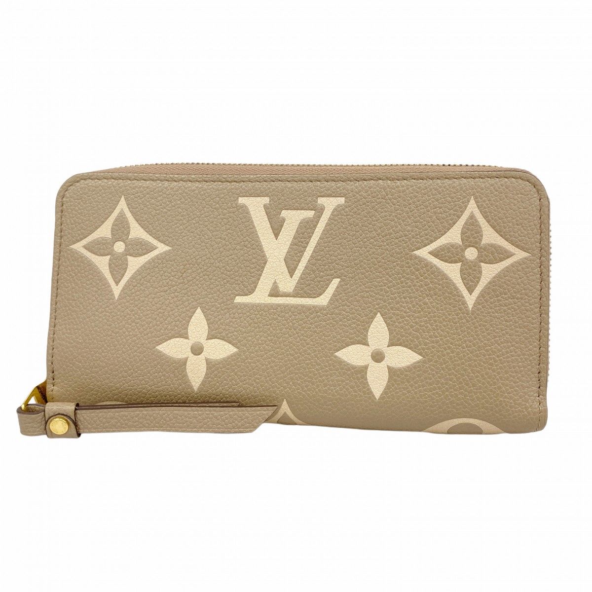 5pa1431】ルイヴィトン 長財布 モノグラム・アンプラント バイカラー