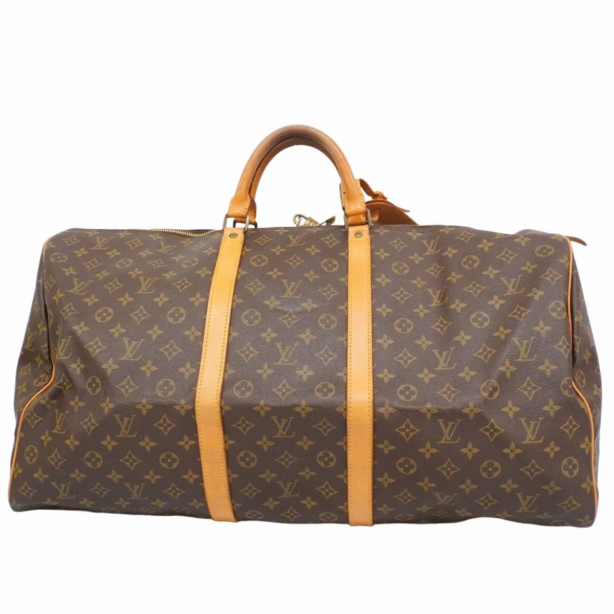 5 pa 1433 ルイヴィトン ボストンバッグ モノグラム キーポル60 M 41422 ブラウン メンズ レディース ユニセックス