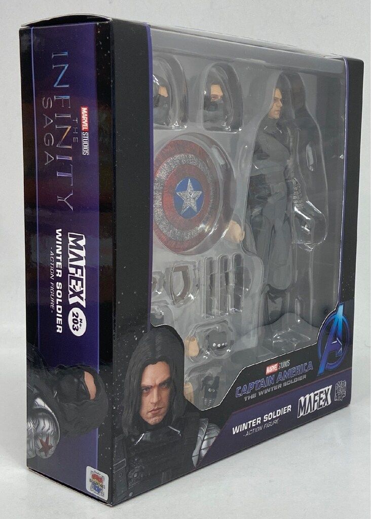  メディコム トイ MAFEX CAPTAIN AMERICA THE WINTER SOLDIER 203 その他 コミック アニメ