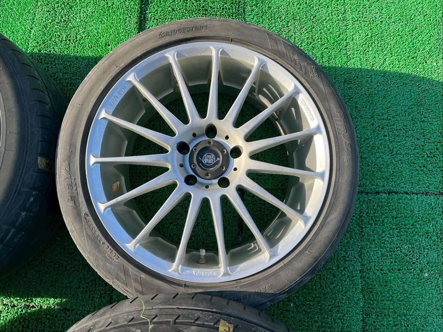 255 106 LINEA SPORT リネアスポーツ 17インチ 225 45 R 17 タイヤ ホイール セット