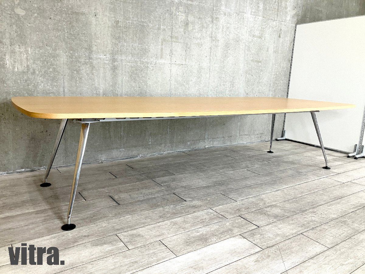vitra メダモルフ ミーティングテーブル 会議テーブル アルベルトメダ W 3200