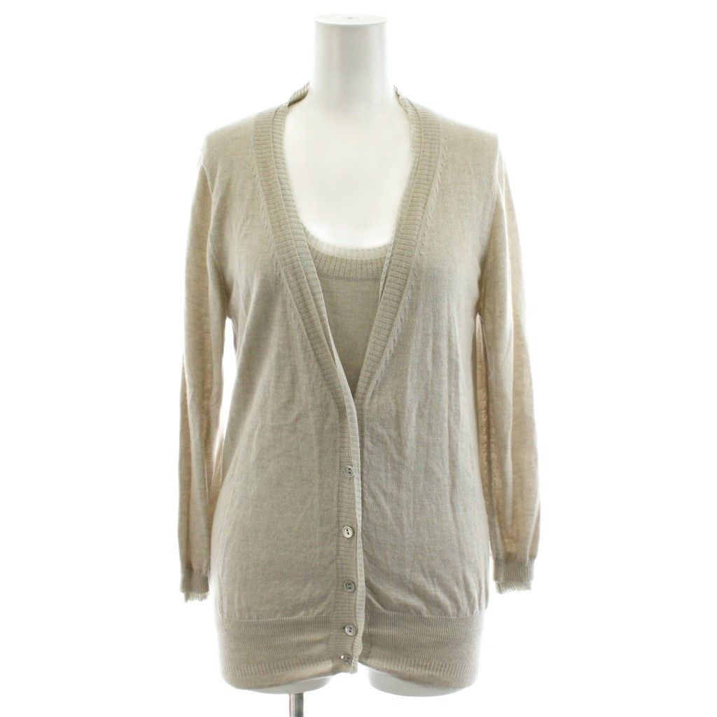 エトロ ETRO アンサンブル ニット カーディガン ノースリーブ カシミヤ