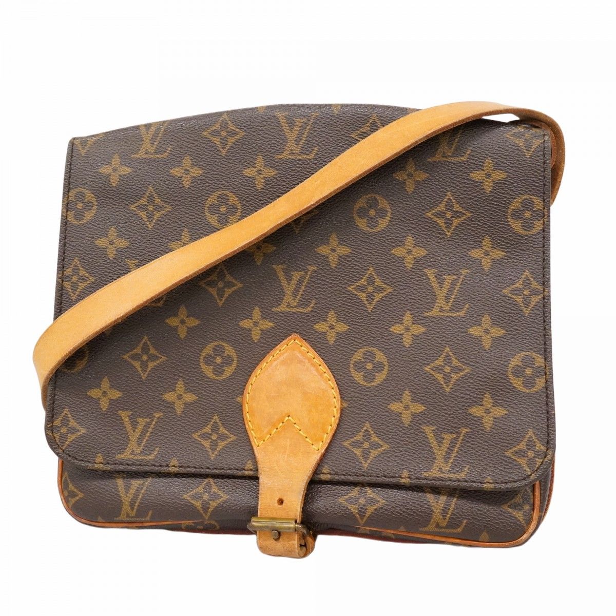 【5pb1524】ルイヴィトン ショルダーバッグ モノグラム カルトシエールGM M51252 ブラウン【中古】レディース 5pb1524】ルイヴィトン ショルダーバッグ モノグラム カルトシエールGM