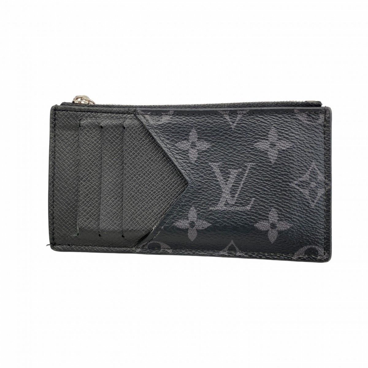 5 pb 1546 ルイヴィトン コインケース タイガラマ コインカードホルダー M 30271 ノワール メンズ