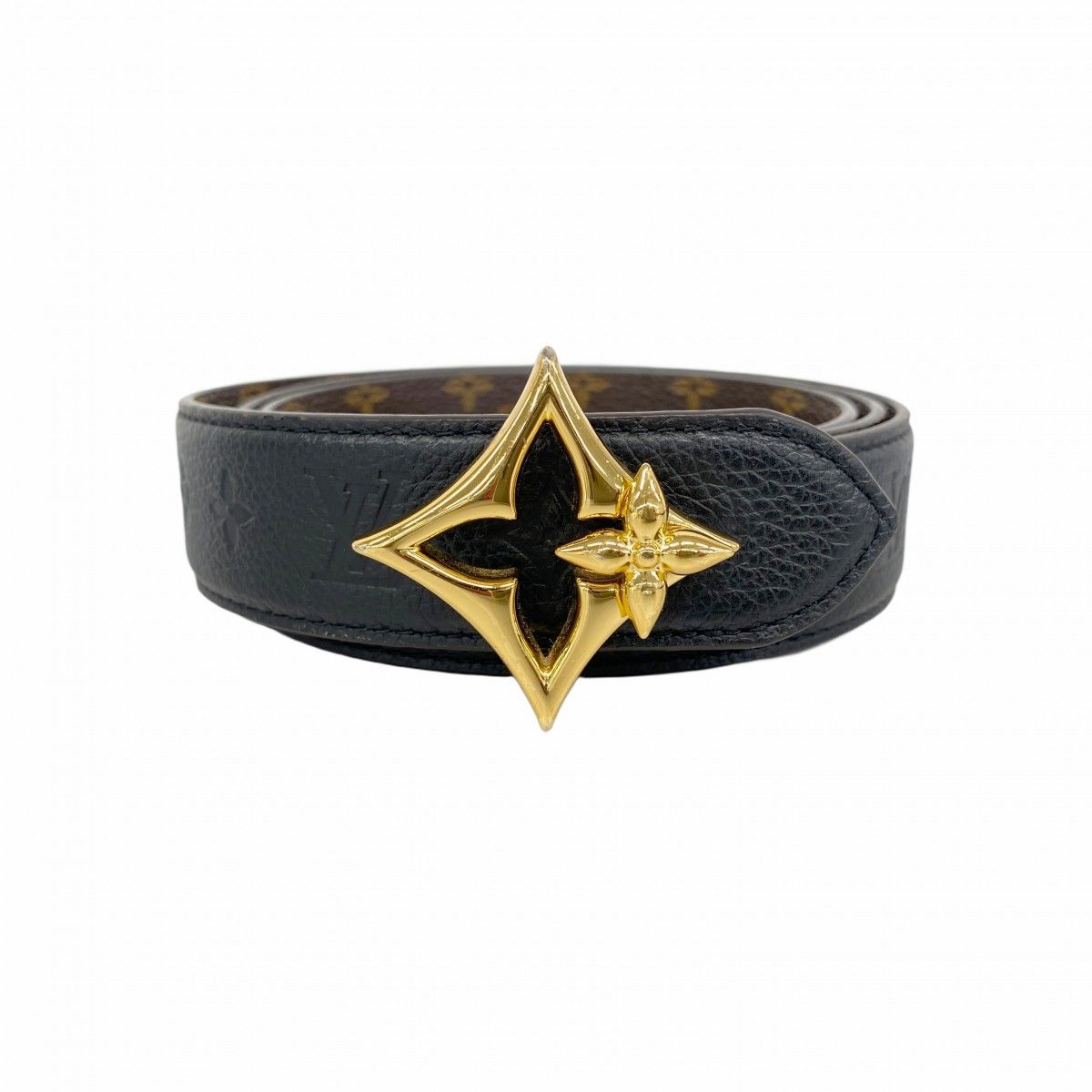 5pb1547】ルイヴィトン ベルト モノグラム・アンプラント モノグラム