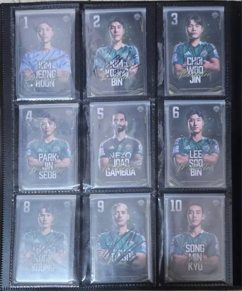 全北現代 25シーズン 選手カード