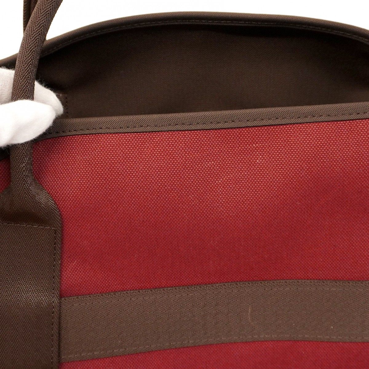 5pb1583】エルメス トートバッグ サックドパンサージュ キャンバス