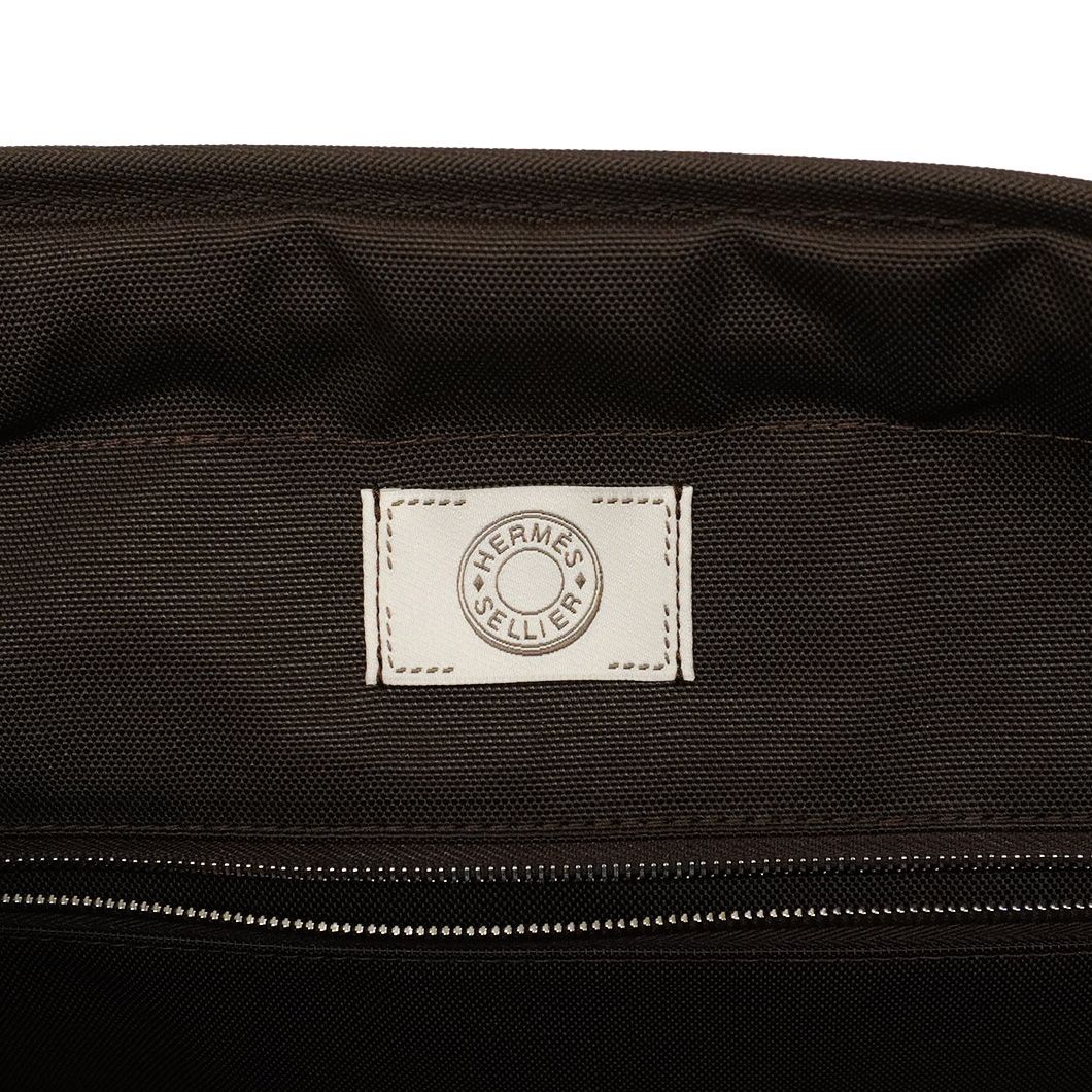 5pb1583】エルメス トートバッグ サックドパンサージュ キャンバス