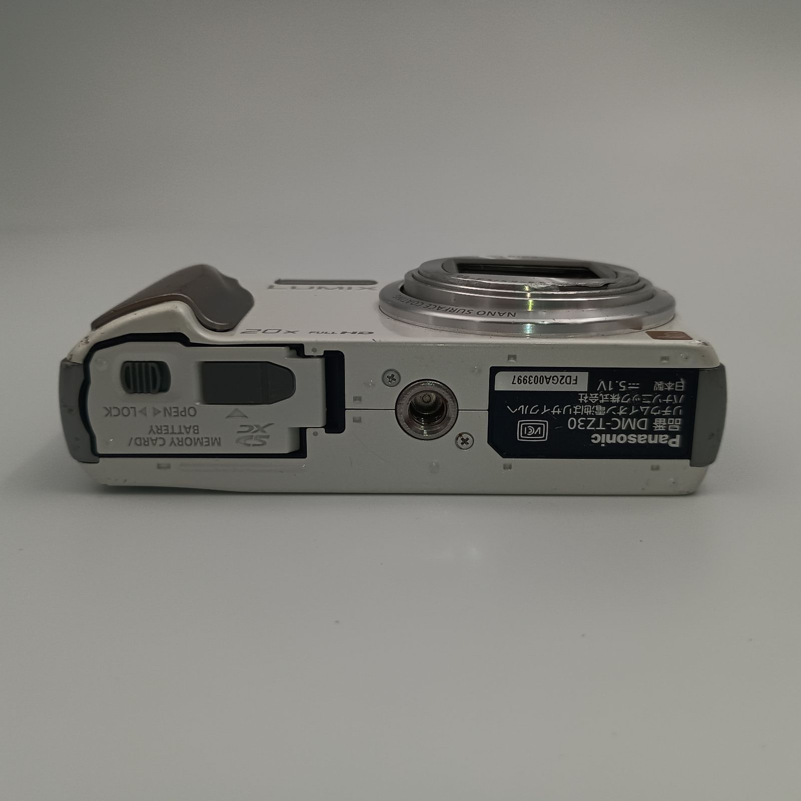 Panasonic LUMIX DMC-TZ30 Compact DIGITAL Camera WHITE コンパクト