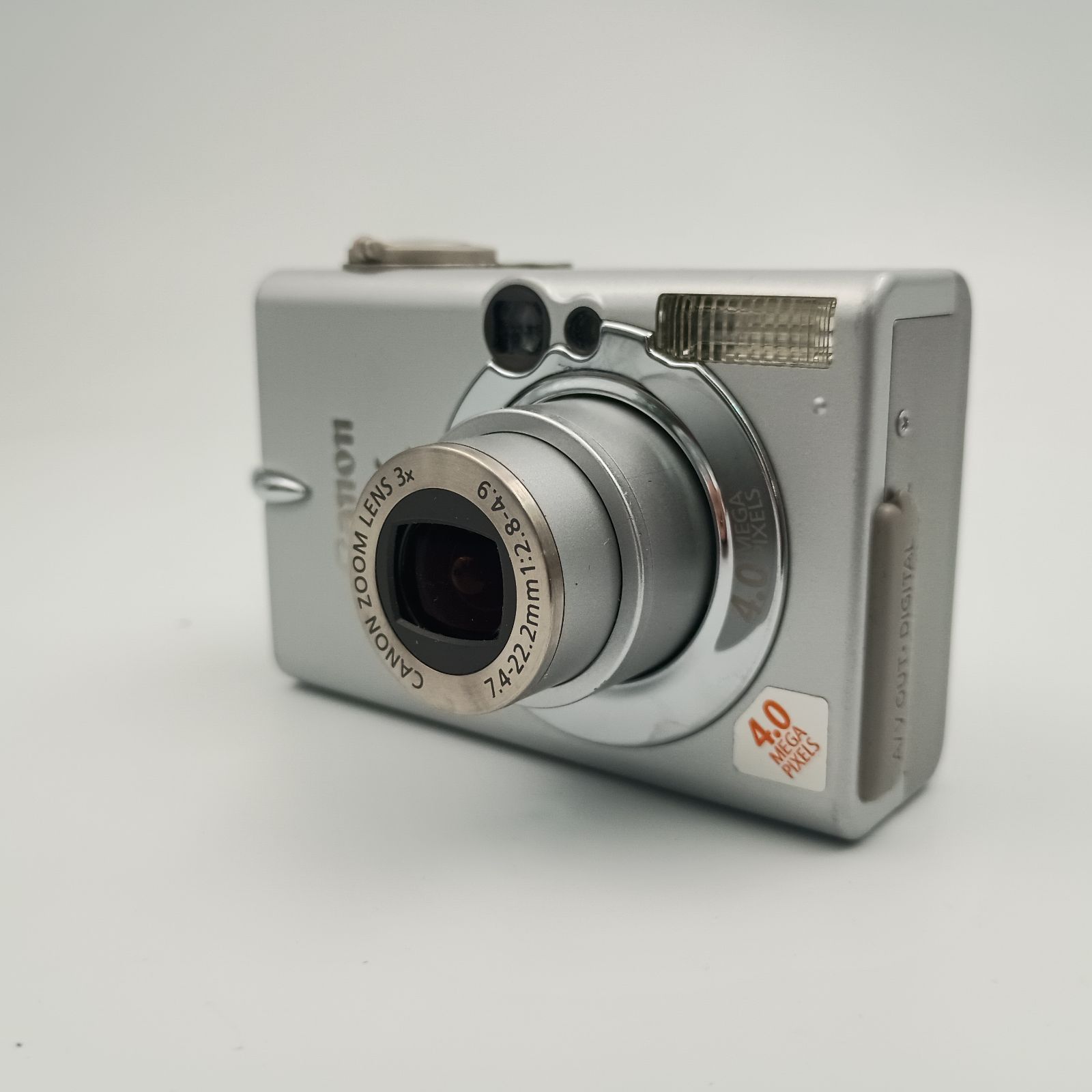 【稼動】Canon IXY コンパクトデジタルカメラ 本体 カメラ Canon IXY DIGITAL 450 Compact Camera Silver コンパクト