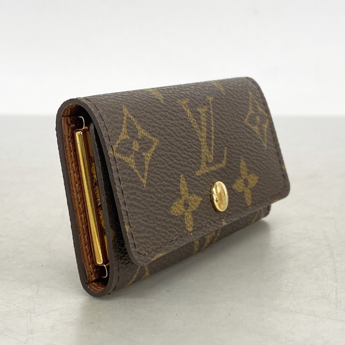 【5pb1626】ルイヴィトン キーケース モノグラム ミュルティクレ4 M69517 ブラウン【中古】メンズ レディース ユニセックス 5pb1626】ルイヴィトン キーケース モノグラム ミュルティクレ4 M69517