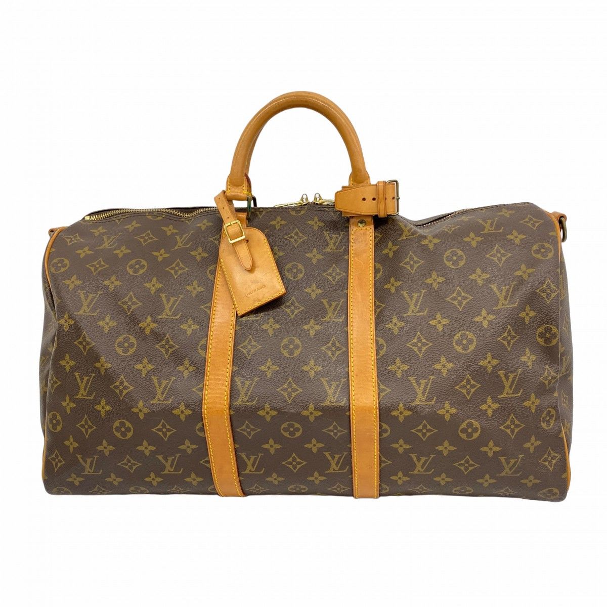 【5pb1649】ルイヴィトン ボストンバッグ モノグラム キーポルバンドリエール50 M41416 ブラウン【中古】メンズ レディース ユニセックス 5pb1649】ルイヴィトン ボストンバッグ モノグラム キーポルバンド