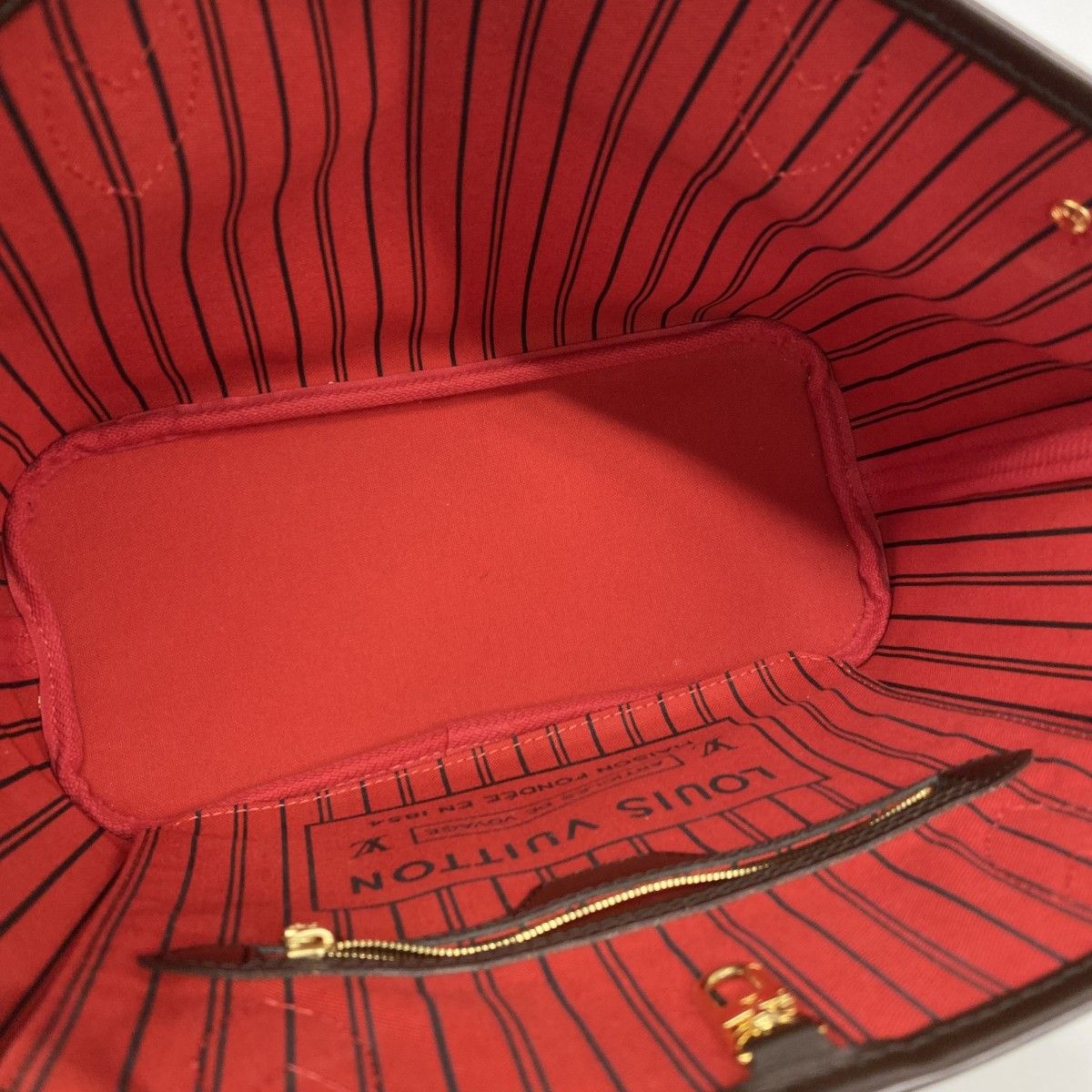 5pb1652】ルイヴィトン トートバッグ ダミエ ネヴァーフルPM N41359