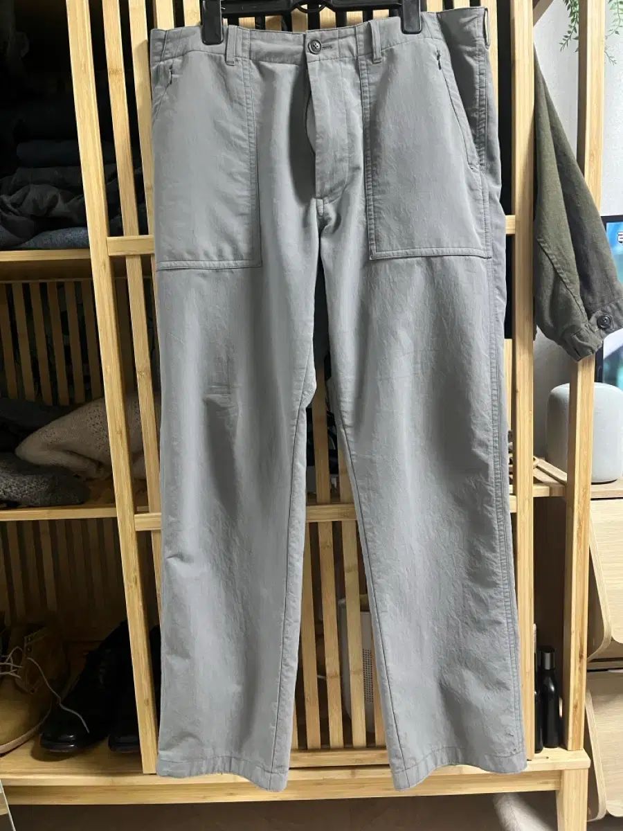 nanamica アルファドライ ワイドパンツ