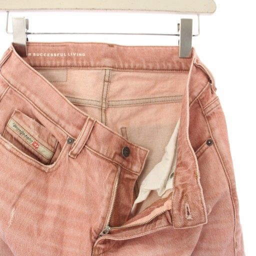 【中古】ディーゼル DIESEL 2019年製 D-STRUKT デニム パンツ ジーンズ スキニー W30 ピンク /TK メンズ ディーゼル DIESEL 2019年製 D-STRUKT 購入 デニム パンツ ジーンズ