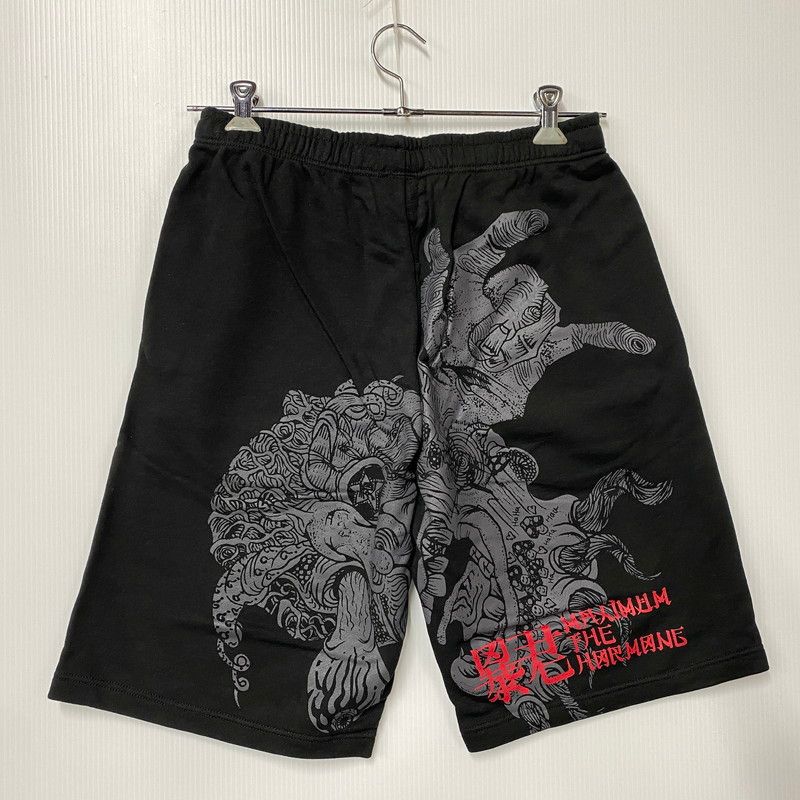値下げ　マキシマム ザ ホルモン　スウェットハーフパンツ　XXL 中古品】 MAXIMUM THE HORMONE マキシマム ザ ホルモン 暴君スウェット