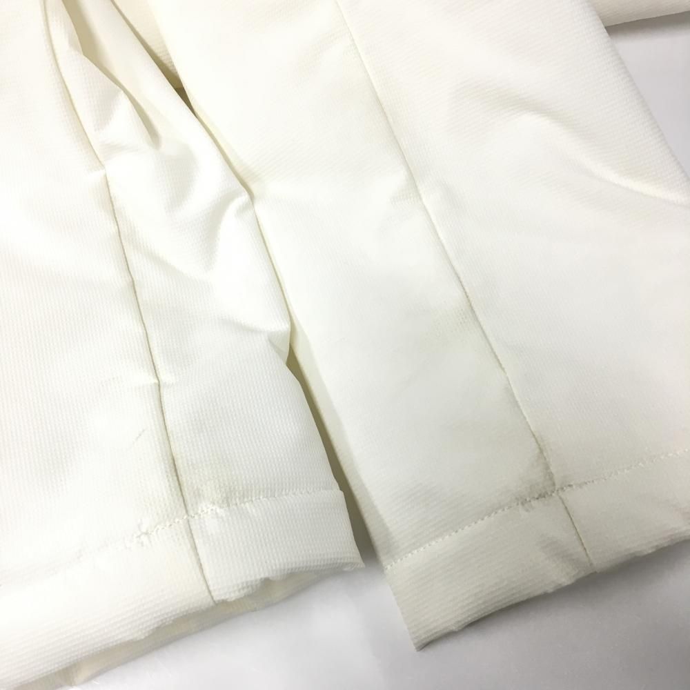 中綿パンツ 白×黒