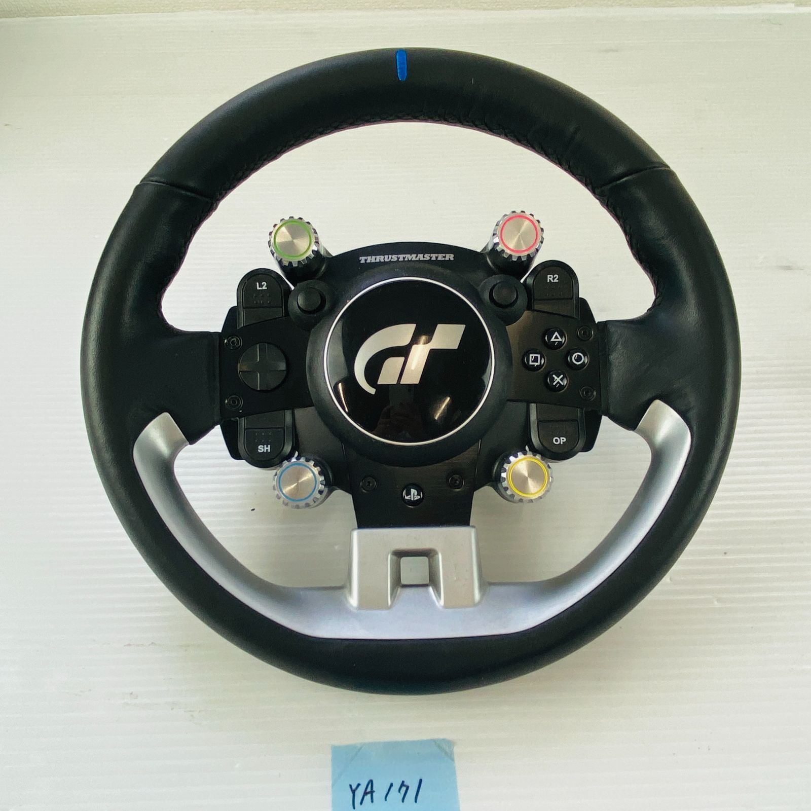 YA 171 すぐ遊べるセット ステアリングホイール ハンドルコントローラーセット T-GT ステアリング 3ペダル ACアダプター GT 7 PS 5 4対応 き