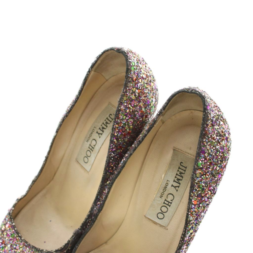 ジミーチュウ JIMMY CHOO パンプス ピンヒール アーモンドトゥ