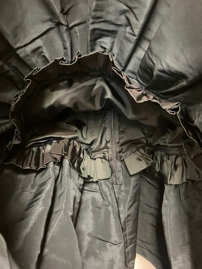 RED VALENTINO ブラック ノースリーブワンピー38サイズ