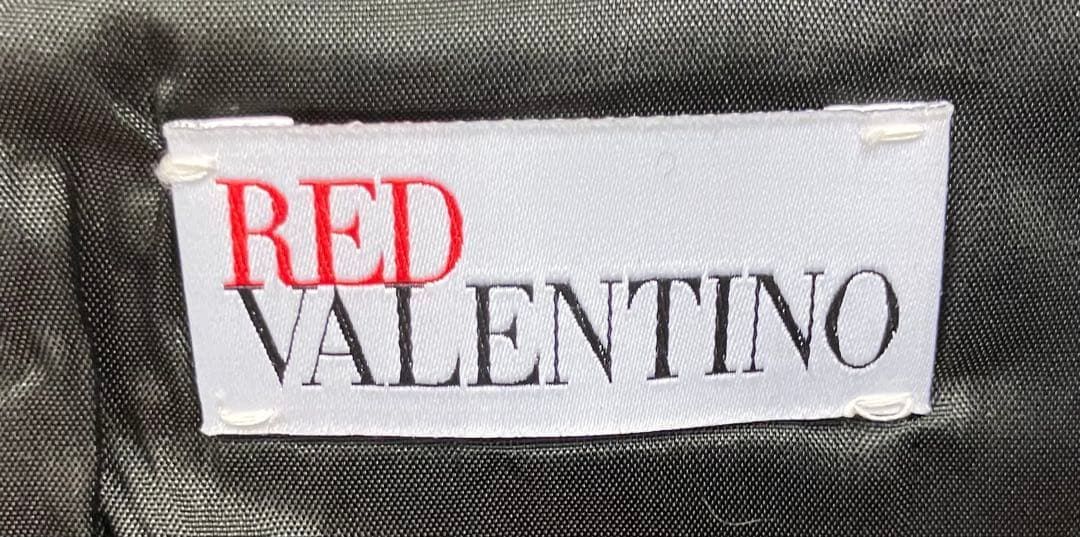 RED VALENTINO ブラック ノースリーブワンピー38サイズ