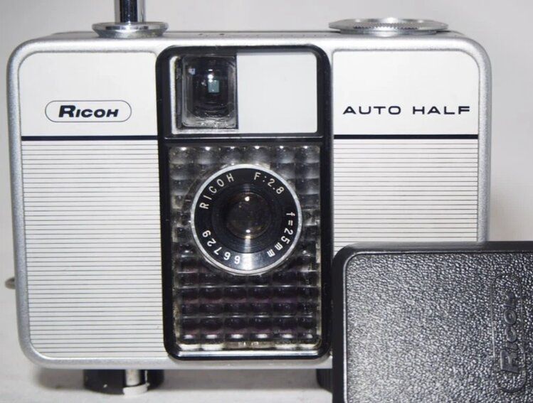 カメラ RICOH Auto Half E 整備済み 動作品 フィルムカメラ