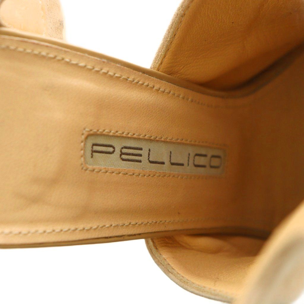 ペリーコ PELLICO サンダル ストラップ オープントゥ スエード 36