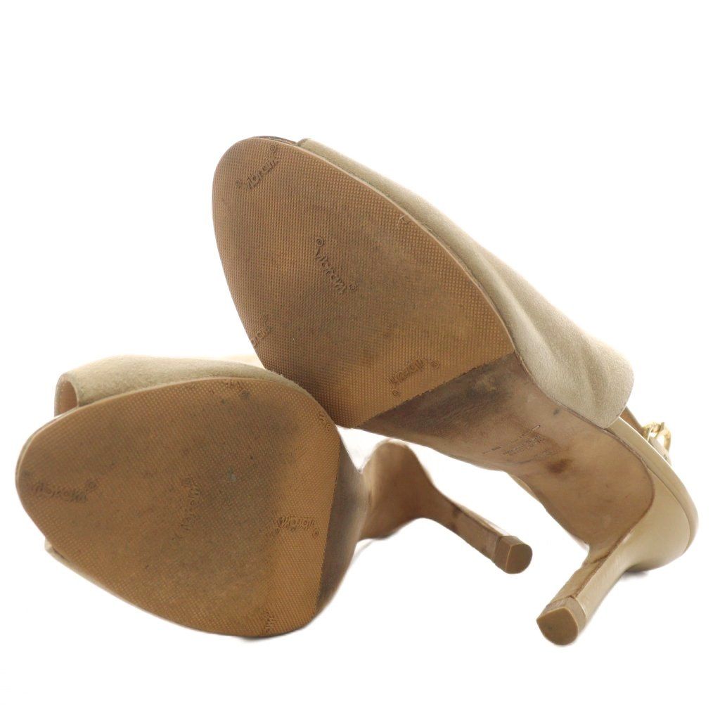 ペリーコ PELLICO サンダル ストラップ オープントゥ スエード 36