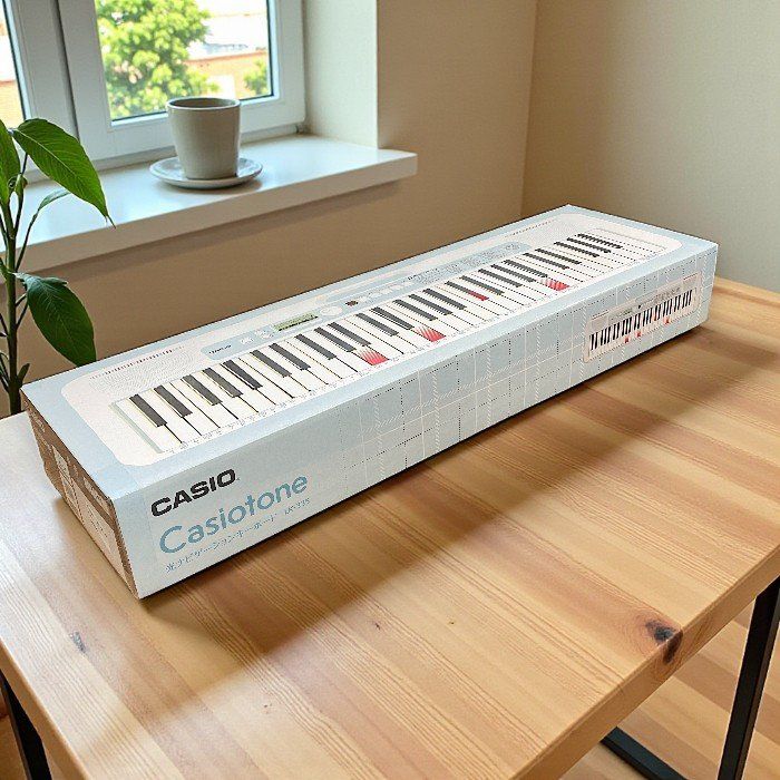 CASIO カシオ キーボード LK 335 光ナビゲーション 61鍵盤 ステップアップレッスン マイク付き USB対応