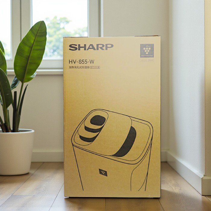 SHARP シャープ 加湿器 HV-S55-W ハイブリッド式 プラズマクラスター