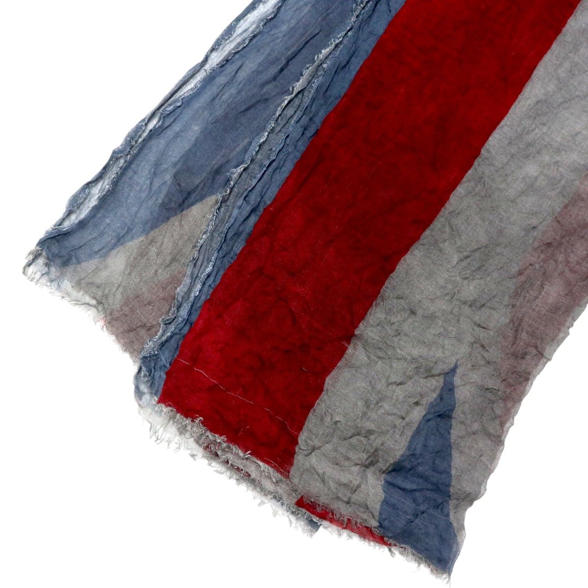  Faliero Sarti ファリエロサルティ イギリス国旗柄 マイクロモダール シルク ストール ショール T 2511 k 107 NP ストール ショール 小物