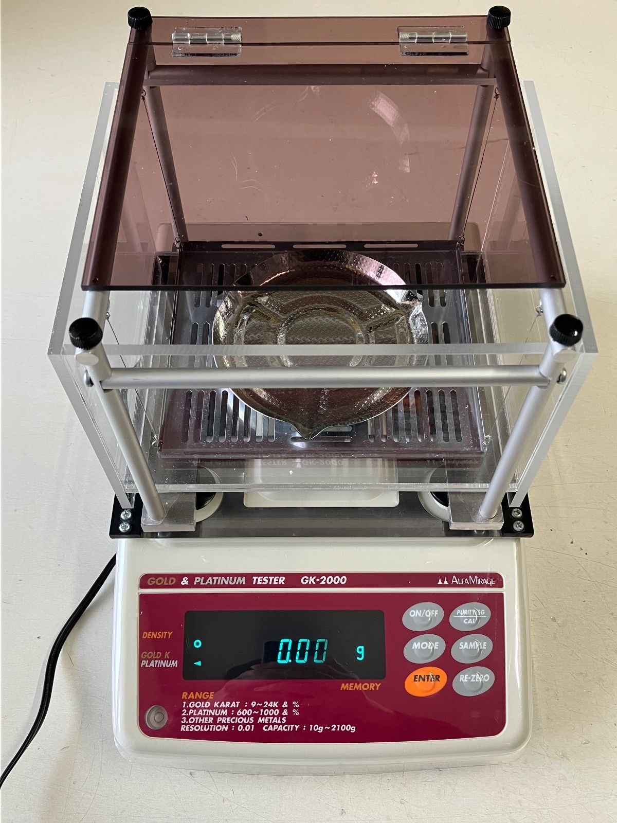 貴金属テスター 比重計 GK-2000 ALFA MIRAGE アルファミラージュ