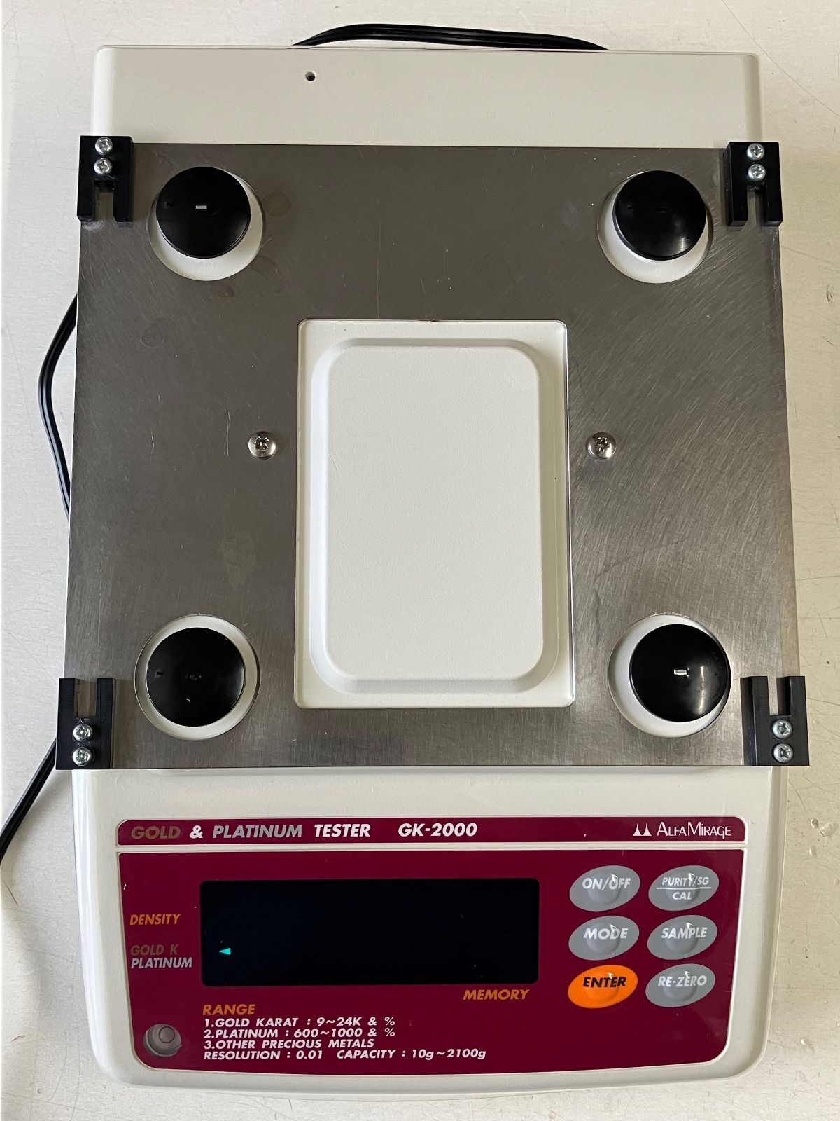 貴金属テスター 比重計 GK-2000 ALFA MIRAGE アルファミラージュ