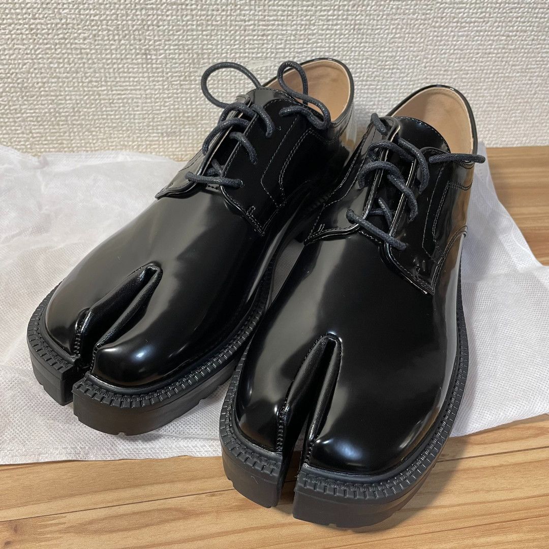 └ メンズ 足袋 レースアップシューズ サイズ42 26cmくらい 黒