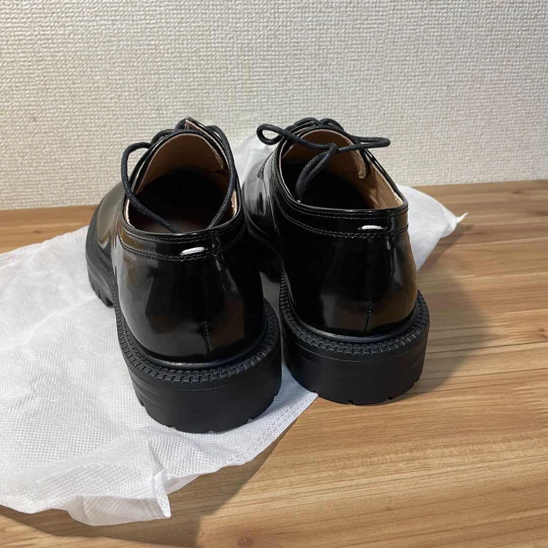 └ メンズ 足袋 レースアップシューズ サイズ42 26cmくらい 黒