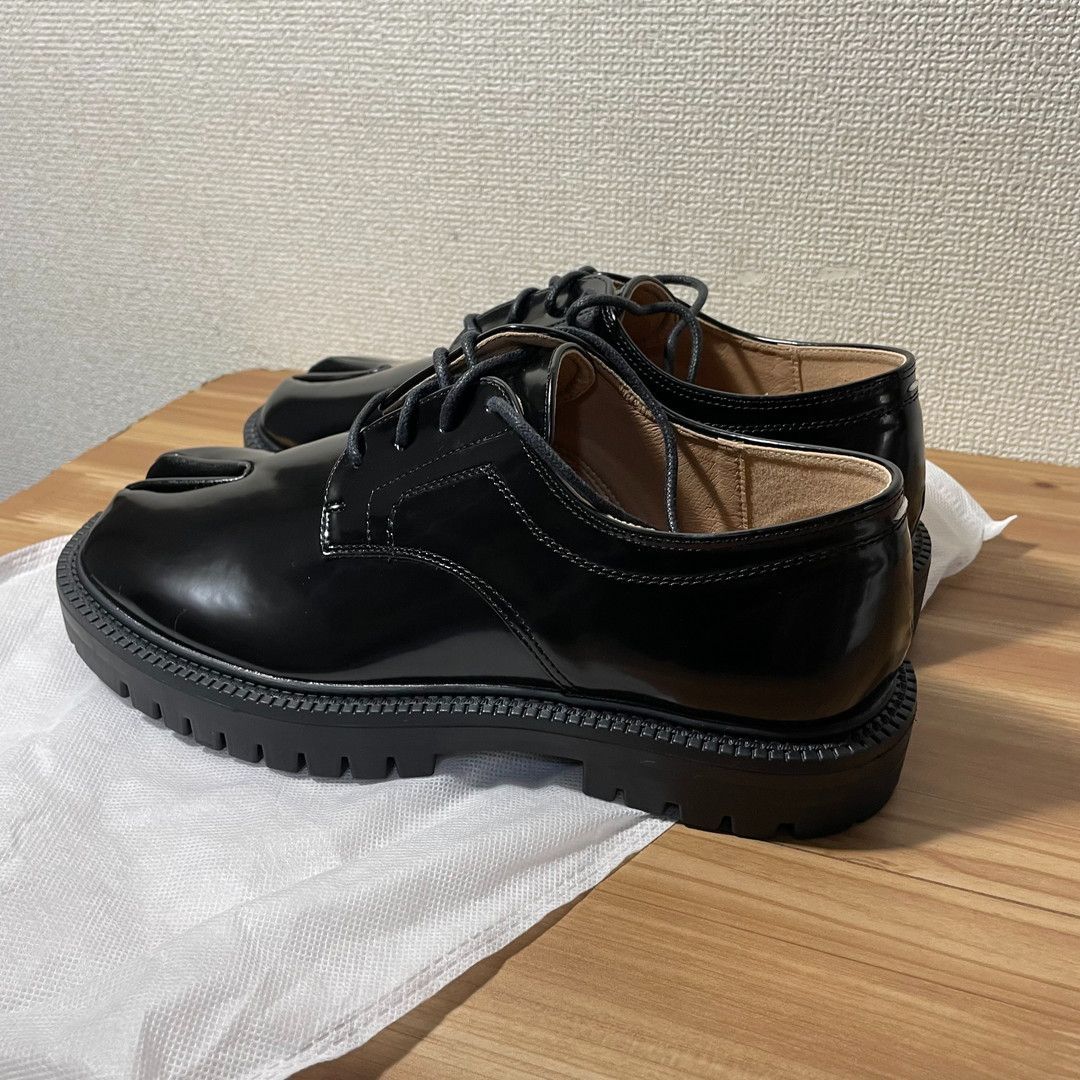 └ メンズ 足袋 レースアップシューズ サイズ42 26cmくらい 黒