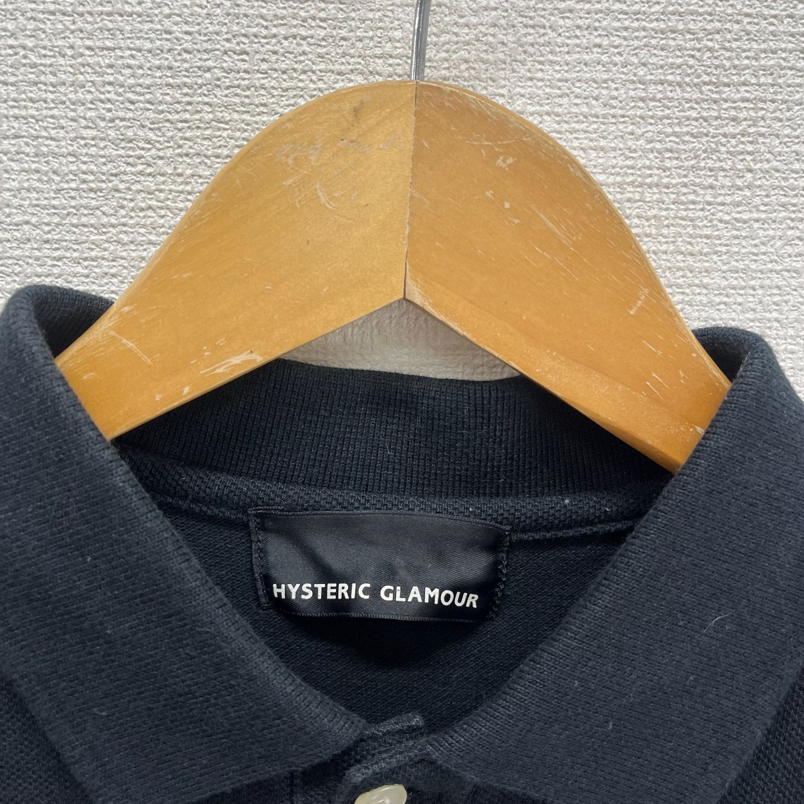 HYSTERIC GLAMOUR ヒステリックグラマー ワンポイント 半袖 ポロシャツ