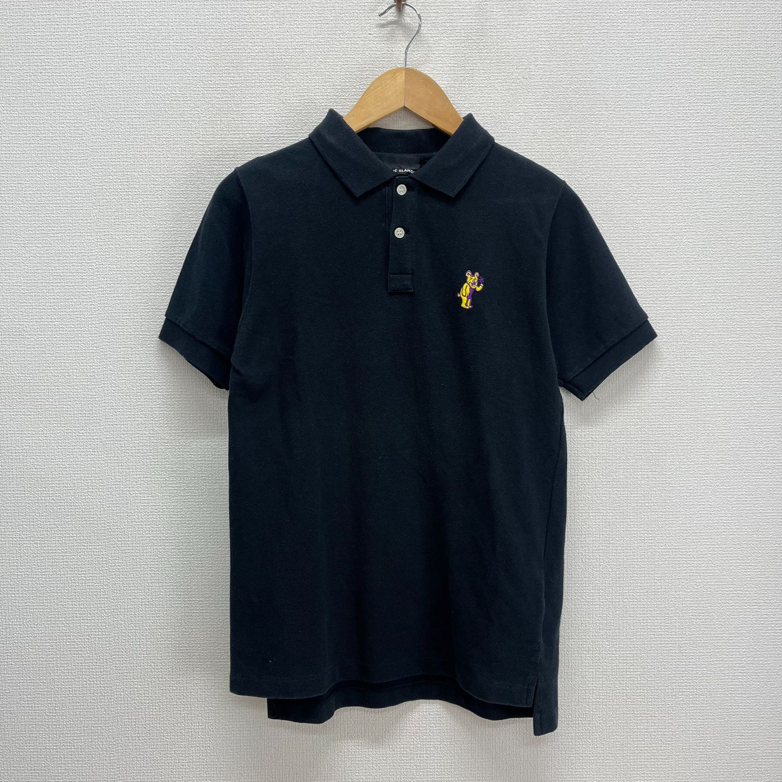 ヒステリックグラマー　ポロシャツ 半袖 HYSTERIC GLAMOUR ヒステリックグラマー ワンポイント 半袖 ポロシャツ