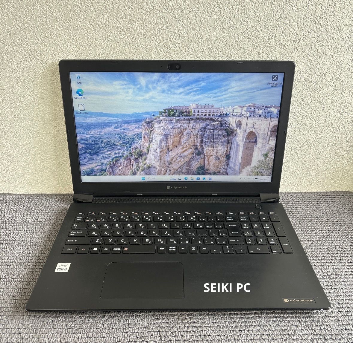 東芝dynabook BJ65/FS i3-10110U メモリ8GB SSD 256GB Win11 AC付き
