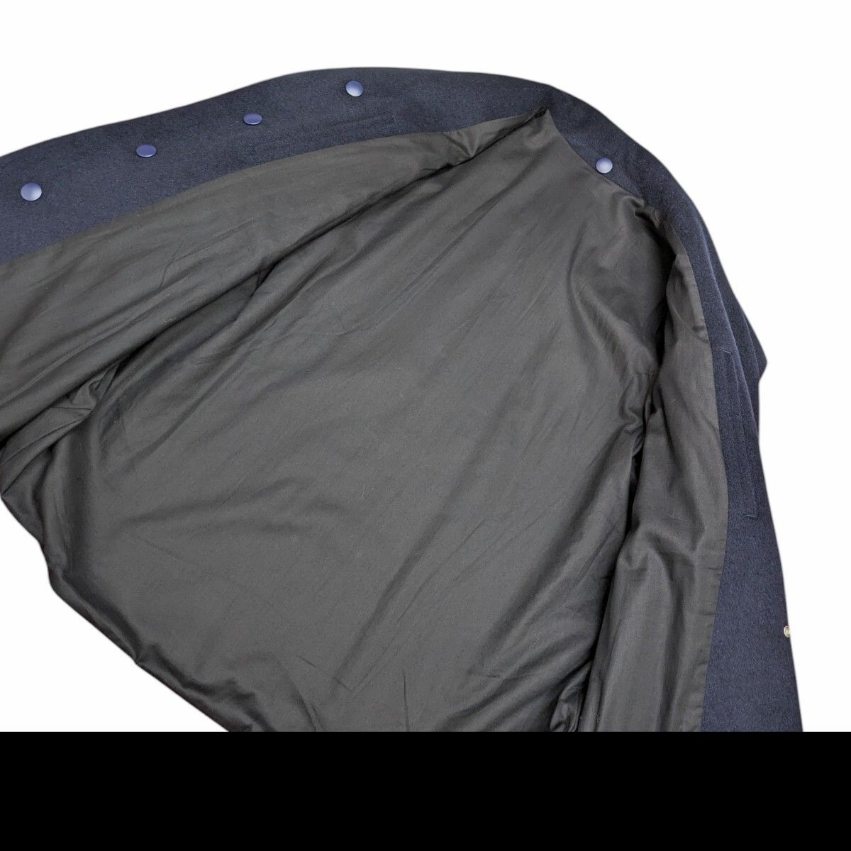 the Sakaki スタジャン Mサイズ　ネイビー　カシミア混紡　美品 THE Sakaki ザサカキ カシミヤ混 メルトンスタジャン アワード