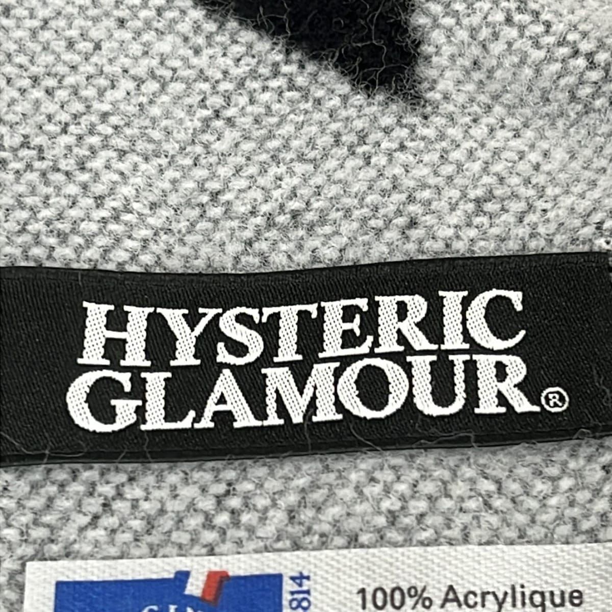 HYSTERIC GLAMOUR(ヒステリックグラマー) ストール(ショール)美品 - 黒