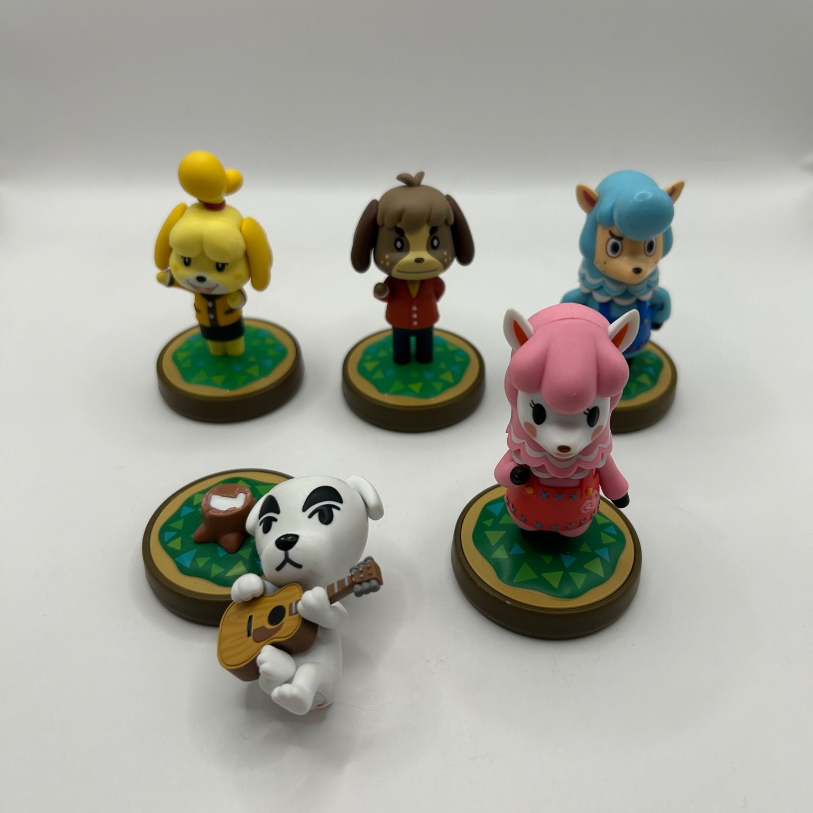 新品未開封　5個セット　どうぶつの森　フィギュア型アミーボ　amiibo amiibo アミーボ どうぶつの森 フィギュア 5体セット NVL-001 - メルカリ