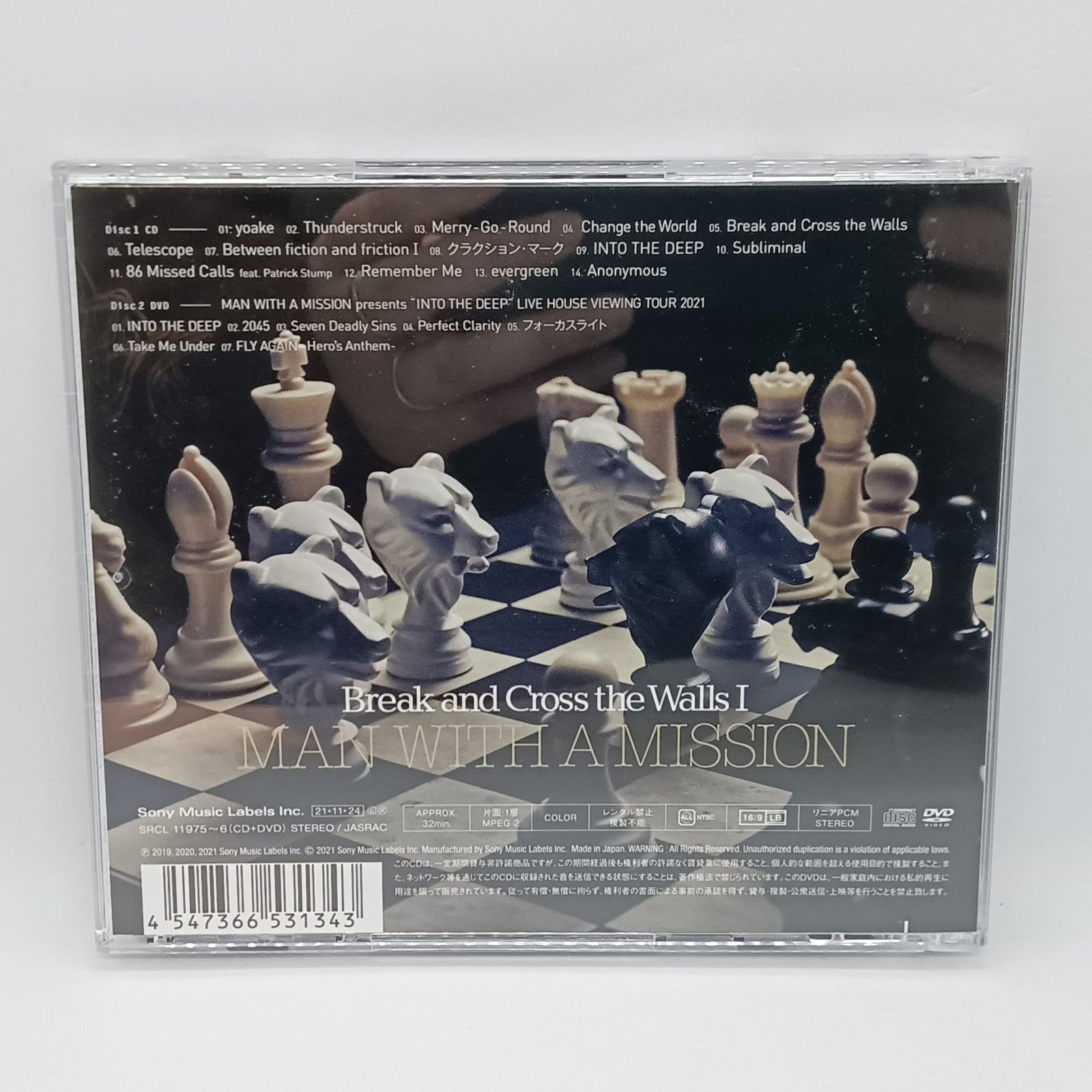 ☆ 2点セット / 初回生産限定盤 ◇ MAN WITH A MISSION / Break and