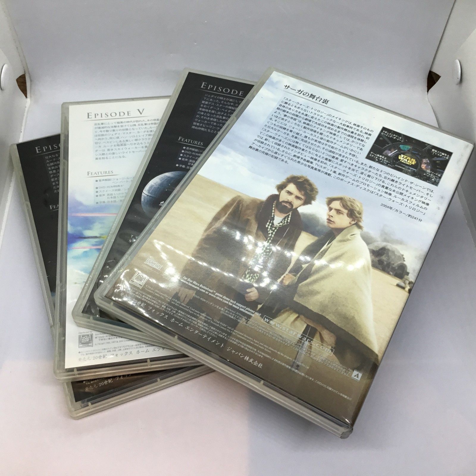 ☆スター・ウォーズ トリロジー DVD-BOX / ジョージ・ルーカス (4DVD