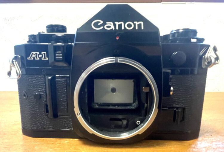 カメラ Canon キヤノン A-1 ジャンク Black フィルムカメラ ジャンク