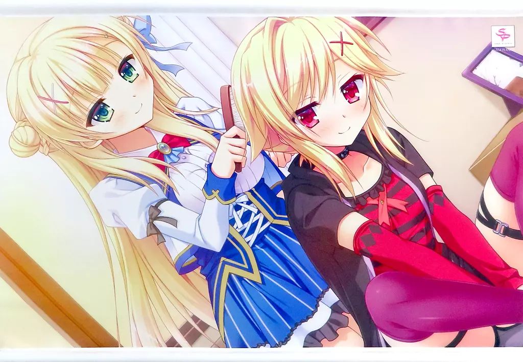 金色ラブリッチェ　浴衣シルヴィ　B1タペストリー 中古】タペストリー シルヴィ＆理亜 シチュエーションB2タペストリー