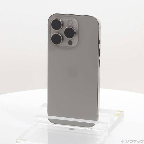 中古品〕 iPhone16 Pro 256GB ナチュラルチタニウム MYN33J／A SIM