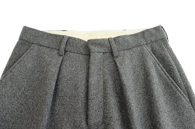 FUMITO GANRYU フミト ガンリュウ 20AW ウール バギー スラックス