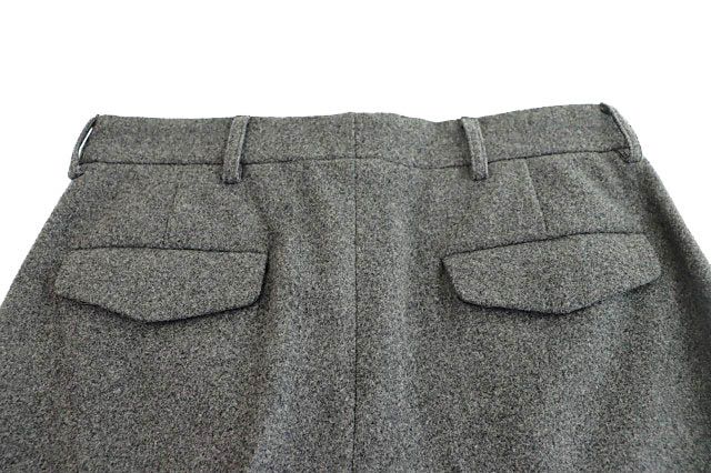 FUMITO GANRYU 20AW ウールパンツ FU4-PA-15 FUMITO GANRYU フミト 注文 ガンリュウ 20AW ウール バギー スラックス